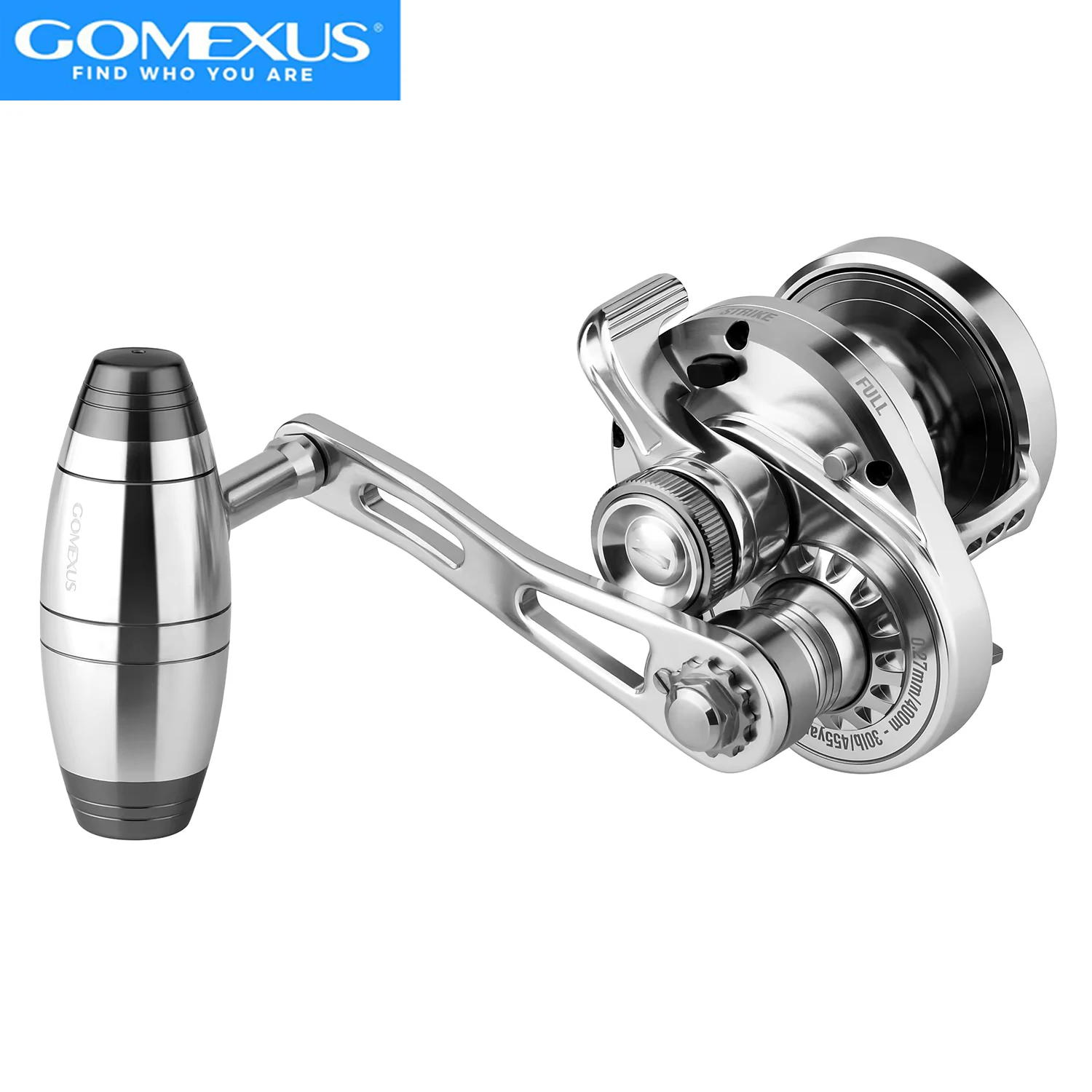 Carrete de Jigging GOMEXUS LS20 CNC – Arrastre palanca cuerpo aluminio