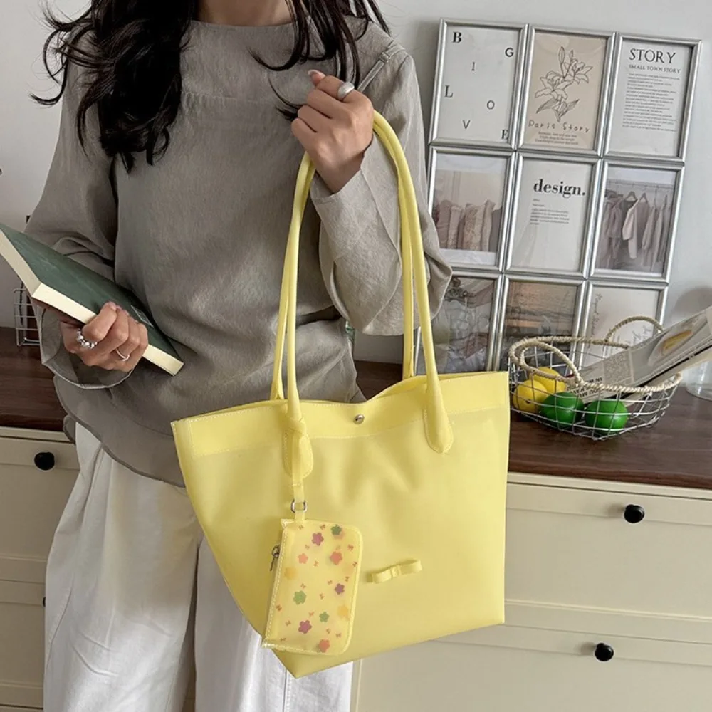 Bolsa Tote impermeable transparente Jelly de verano, gran capacidad - imagen 2