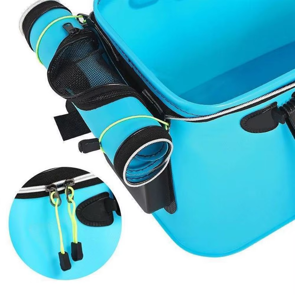 Cubo de pesca EVA plegable multifunción con asas resistentes - imagen 3