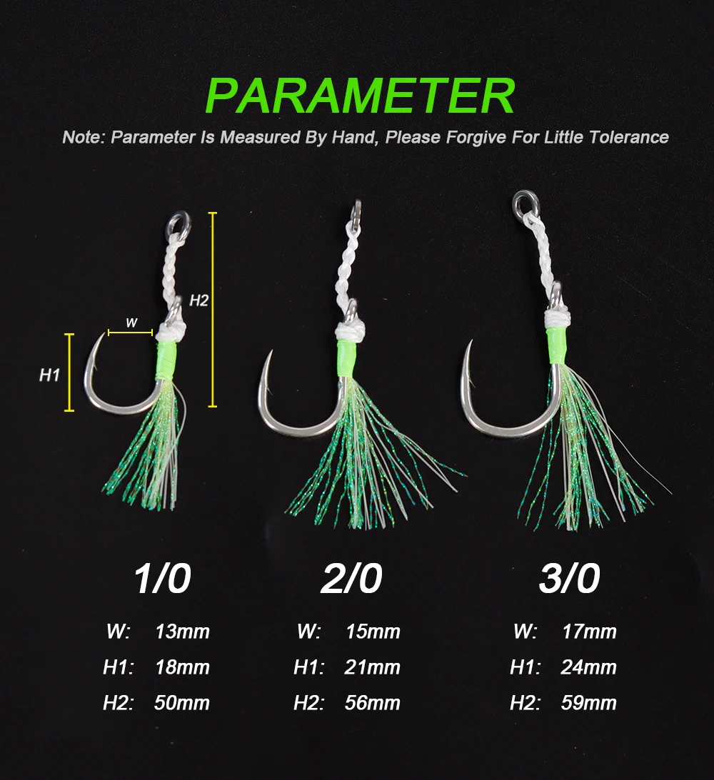 Anzuelos Jig Head con púas TOLU NUEVO de acero carbono - imagen 4
