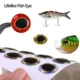Ojos 3D holográficos para streamer de señuelos de pesca marina - imagen 4
