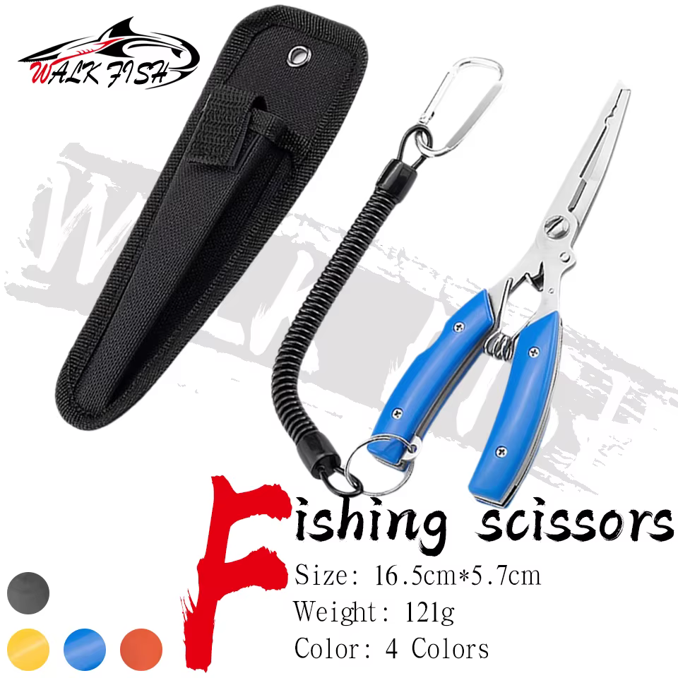 WALK FISH Mini Alicates de Pesca Acero Inox – Cortador Línea - imagen 3