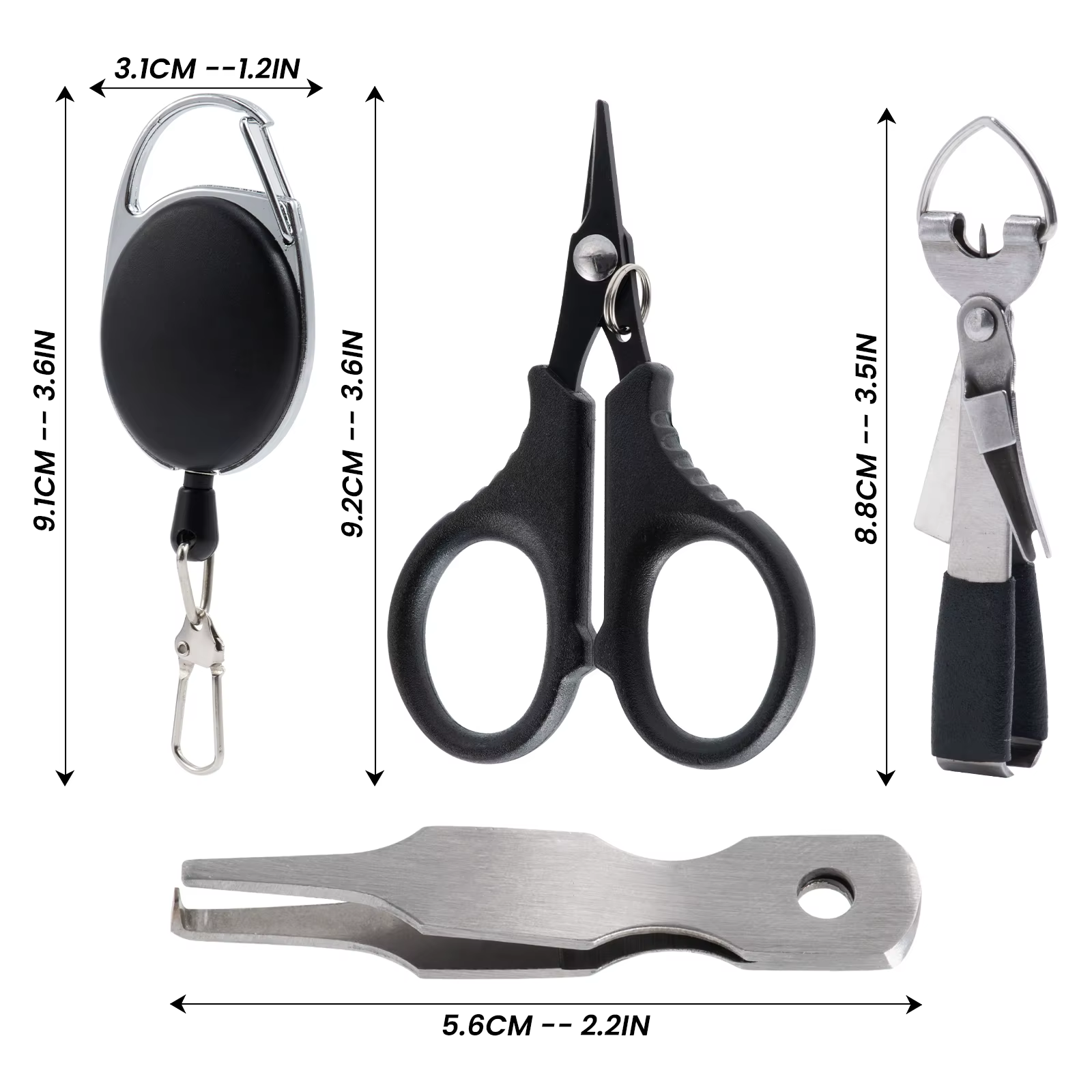 Kit herramientas Goture para pesca con mosca - 4 piezas - imagen 4
