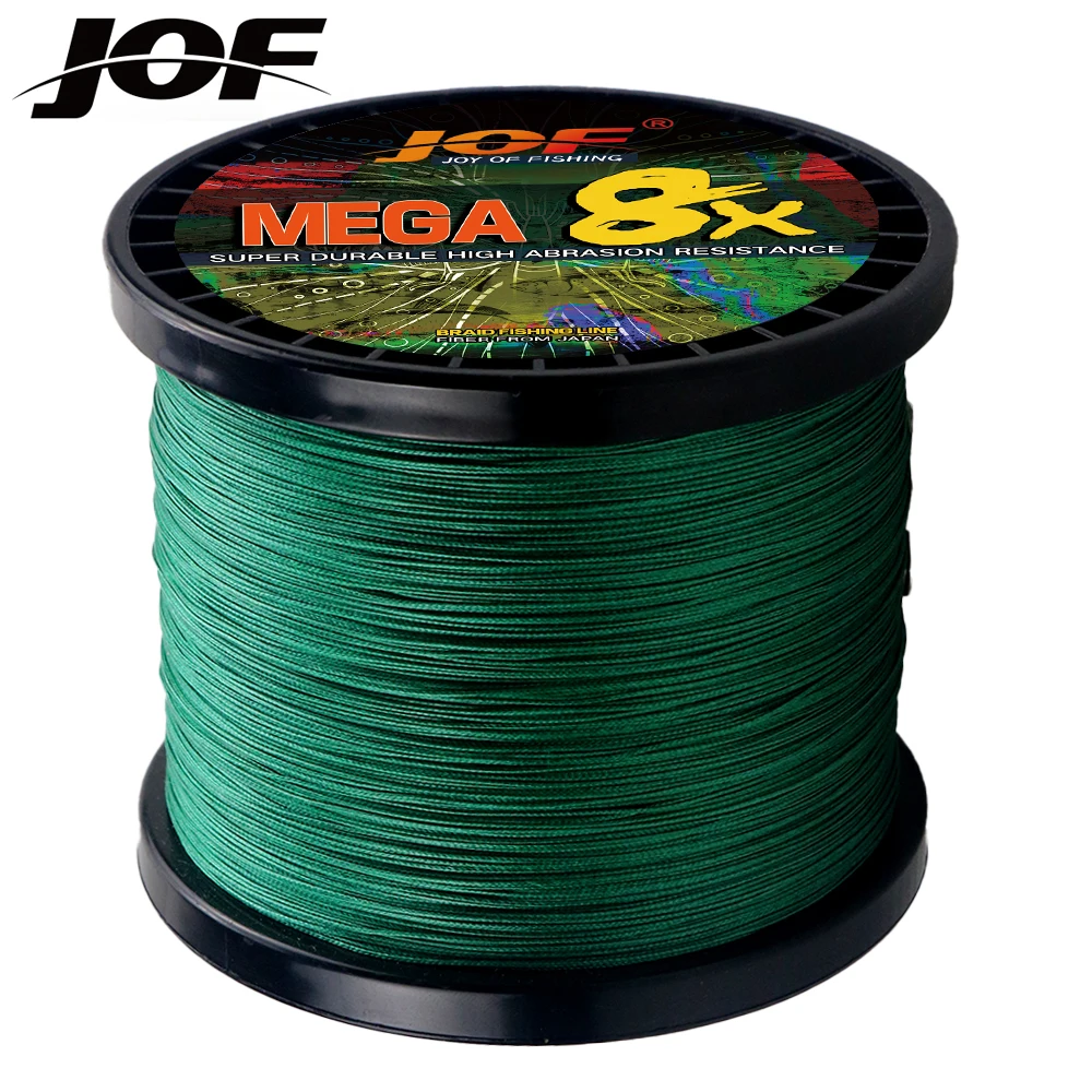 Sedal trenzado JOF X8 PE – Alta resistencia para pesca de carpa - imagen 2
