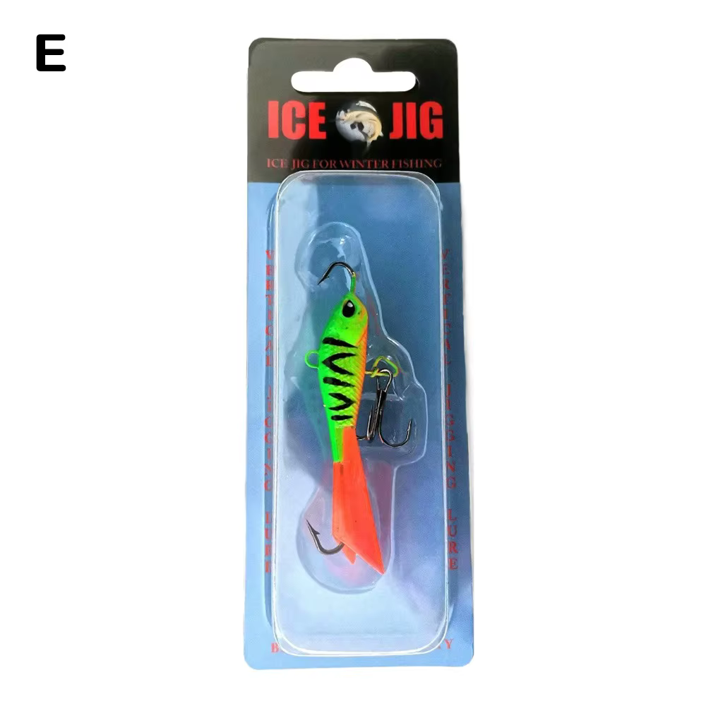 Cuchara metálica jigging – Equilibrador para pesca en hielo