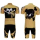 Traje MTB de verano con maillot manga corta y culotte con gel