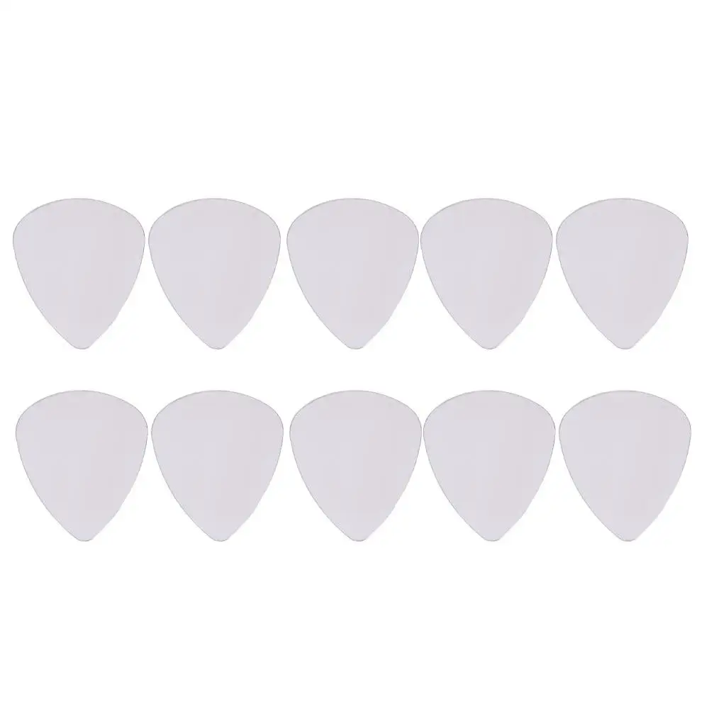 Púas de guitarra triangulares de acero inoxidable para ukelele - imagen 4