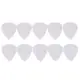 Púas de guitarra triangulares de acero inoxidable para ukelele - imagen 4