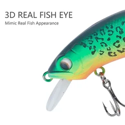 Señuelo de pesca cebo manivela pececillo artificial para trucha