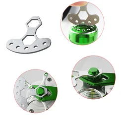 Llave en T de acero inoxidable para perillas de carrete de pesca