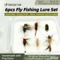 Señuelos de pesca con mosca con caddisfly seca libélula Topwater