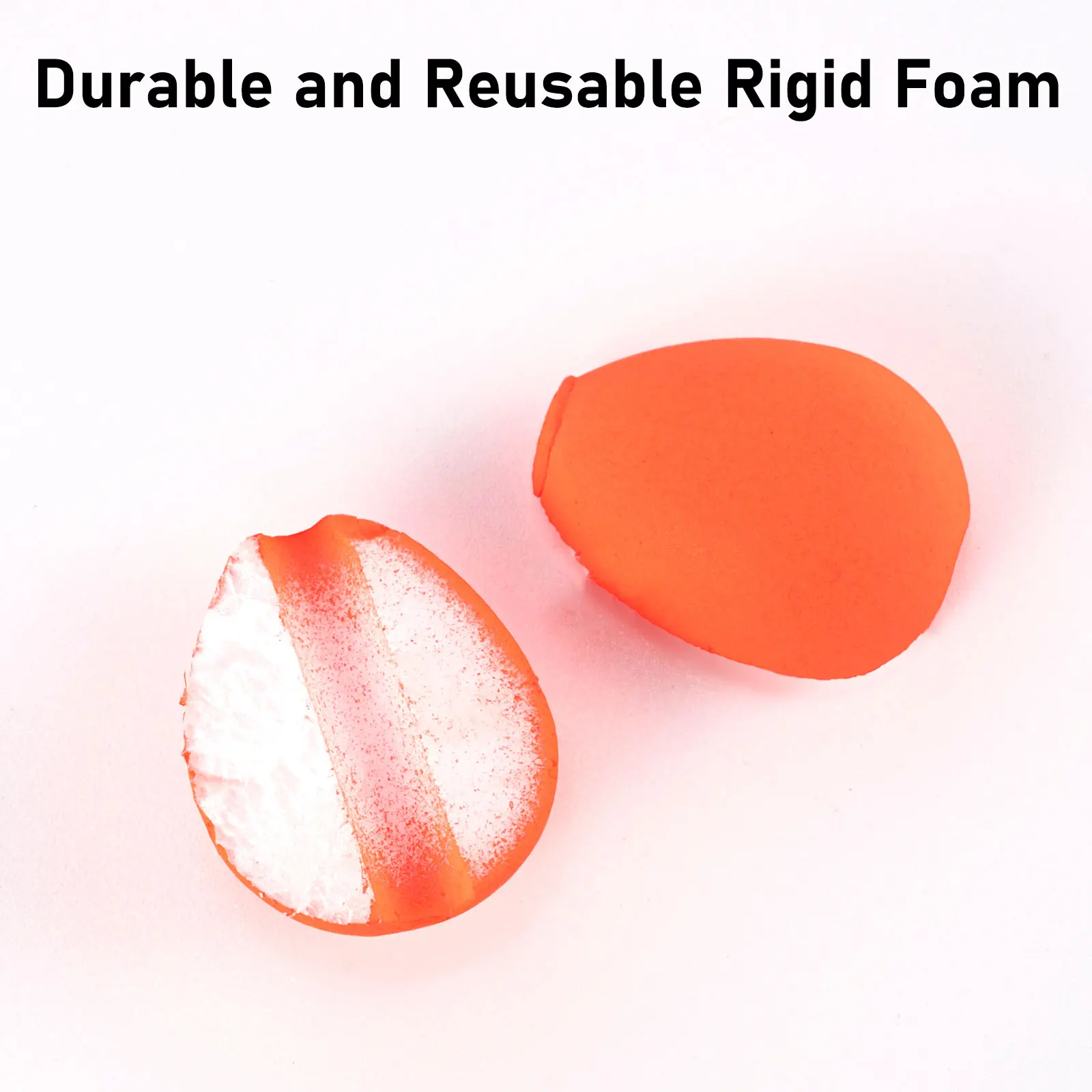 Flotador de pesca en forma de lágrima vista lateral