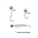 2G Pesca pesas Cheburashka de plomo jig head – Bala para Texas - imagen 2