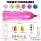 FREE FISHER Línea de flash para pesca en el mar – Kit teaser