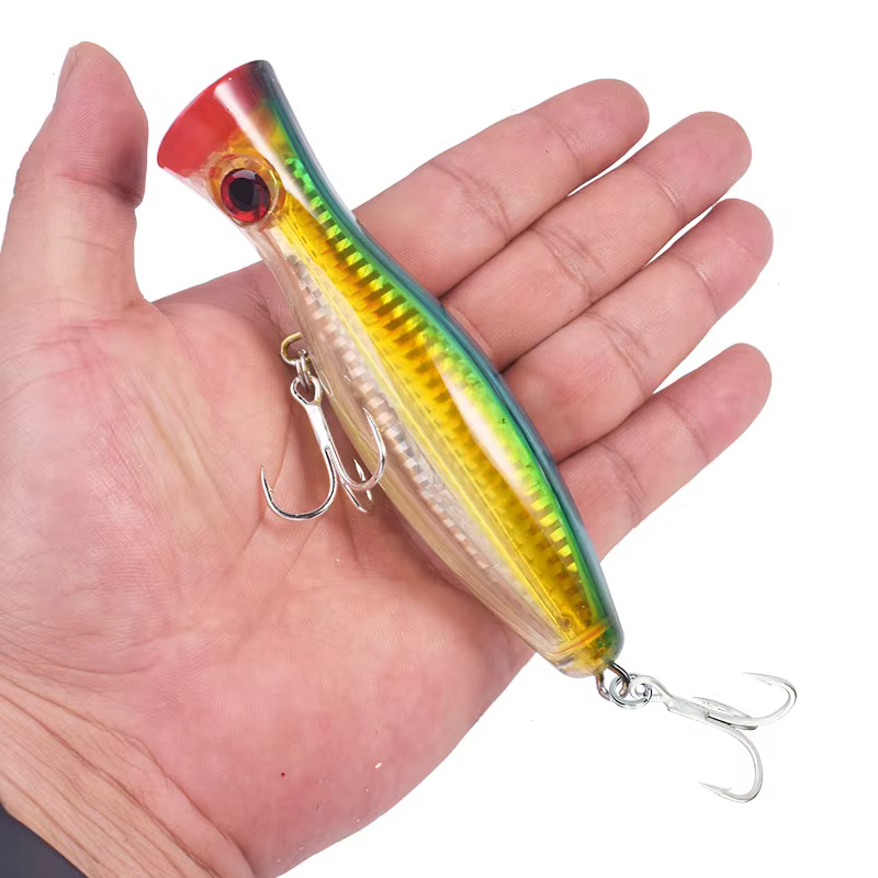 Popper Wobbler láser duro para lubina – Señuelo de mar - imagen 5