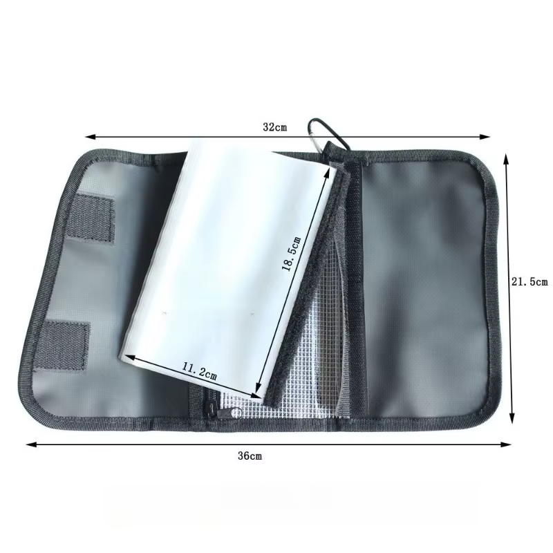 Bolsa porta señuelos de pesca para vinilos, impermeable y camuflaje - imagen 2