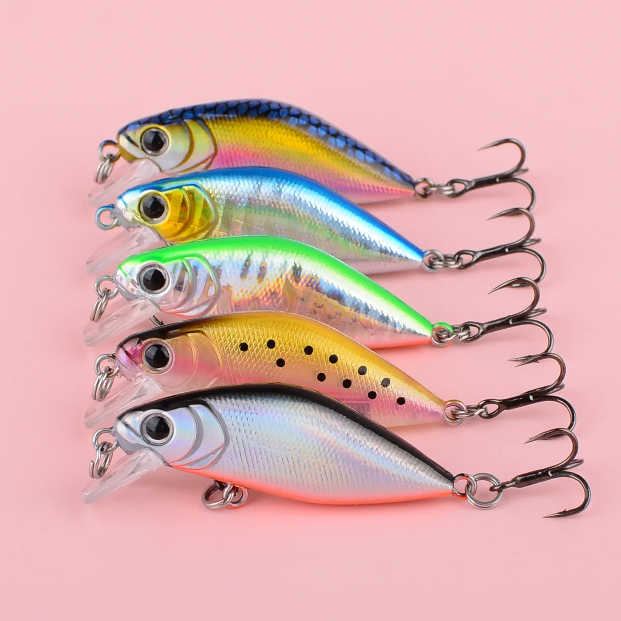 Micro minnow wobbler de 5 cm