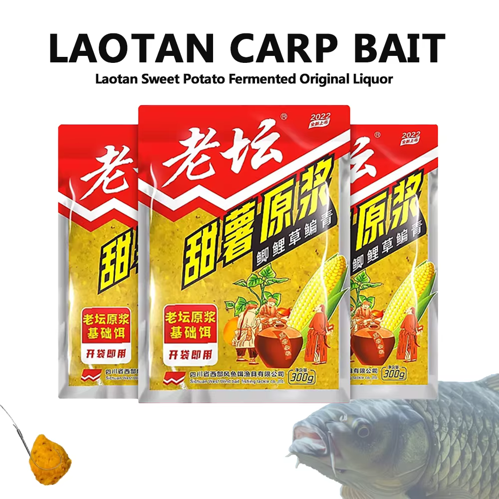 Cebo Maíz Fermentado con Batata Laotan para Carpa y Cruciana - imagen 3