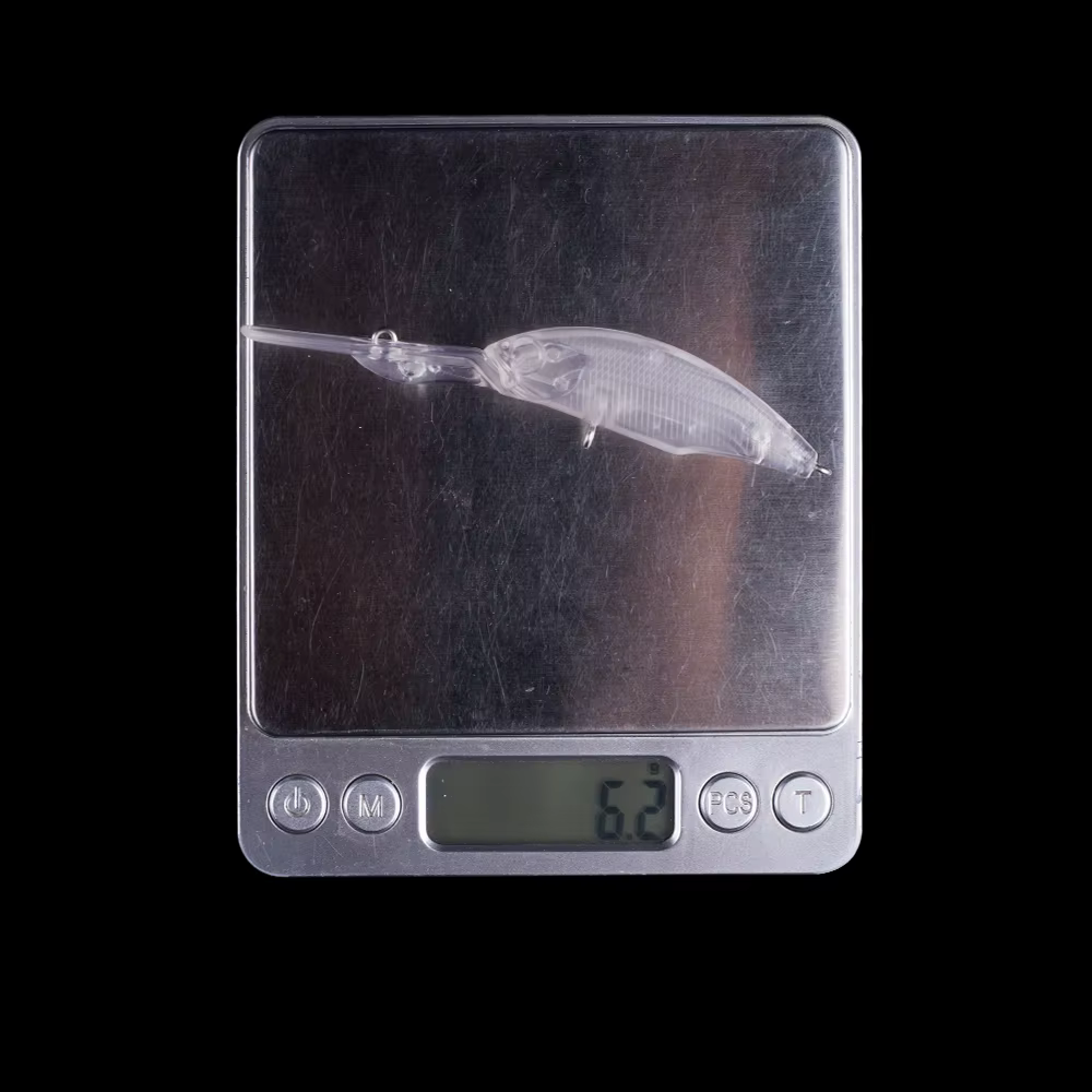 Hanlin Wobbler duro para musky - 10-20 piezas, 10 cm, 6 g, blanco - imagen 2