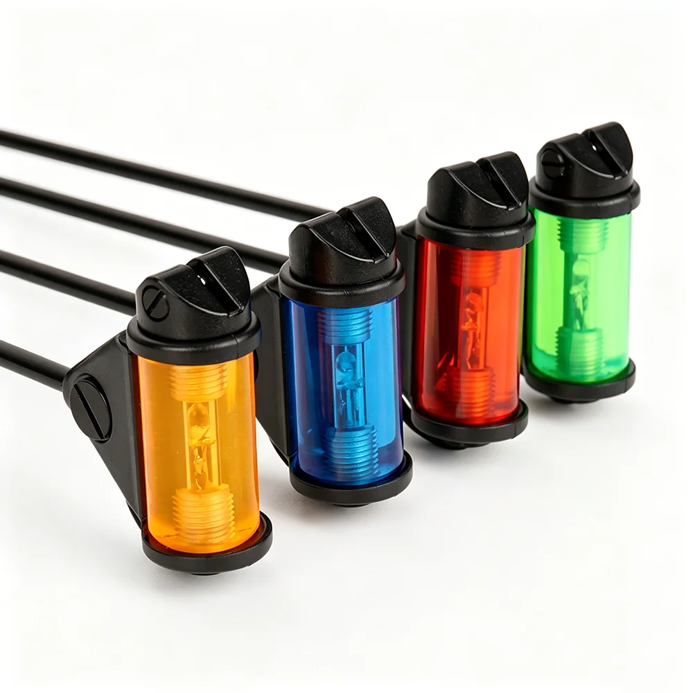 Alarma de pesca Hirisi con indicador LED y base extraíble para picada - imagen 4