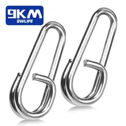 Anillos divididos de acero inoxidable – Ovalados para pesca
