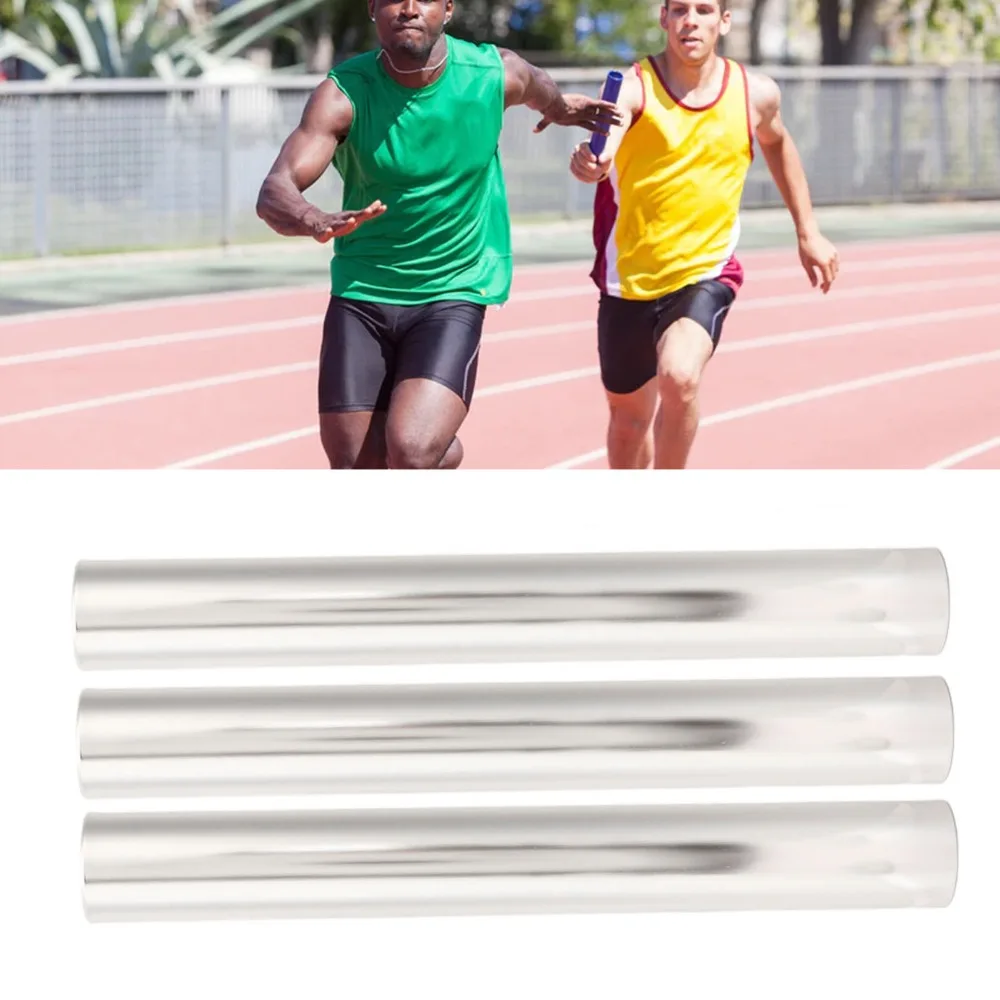 Bastón de relevo deportivo en aleación aluminio ligera y duradera - imagen 3