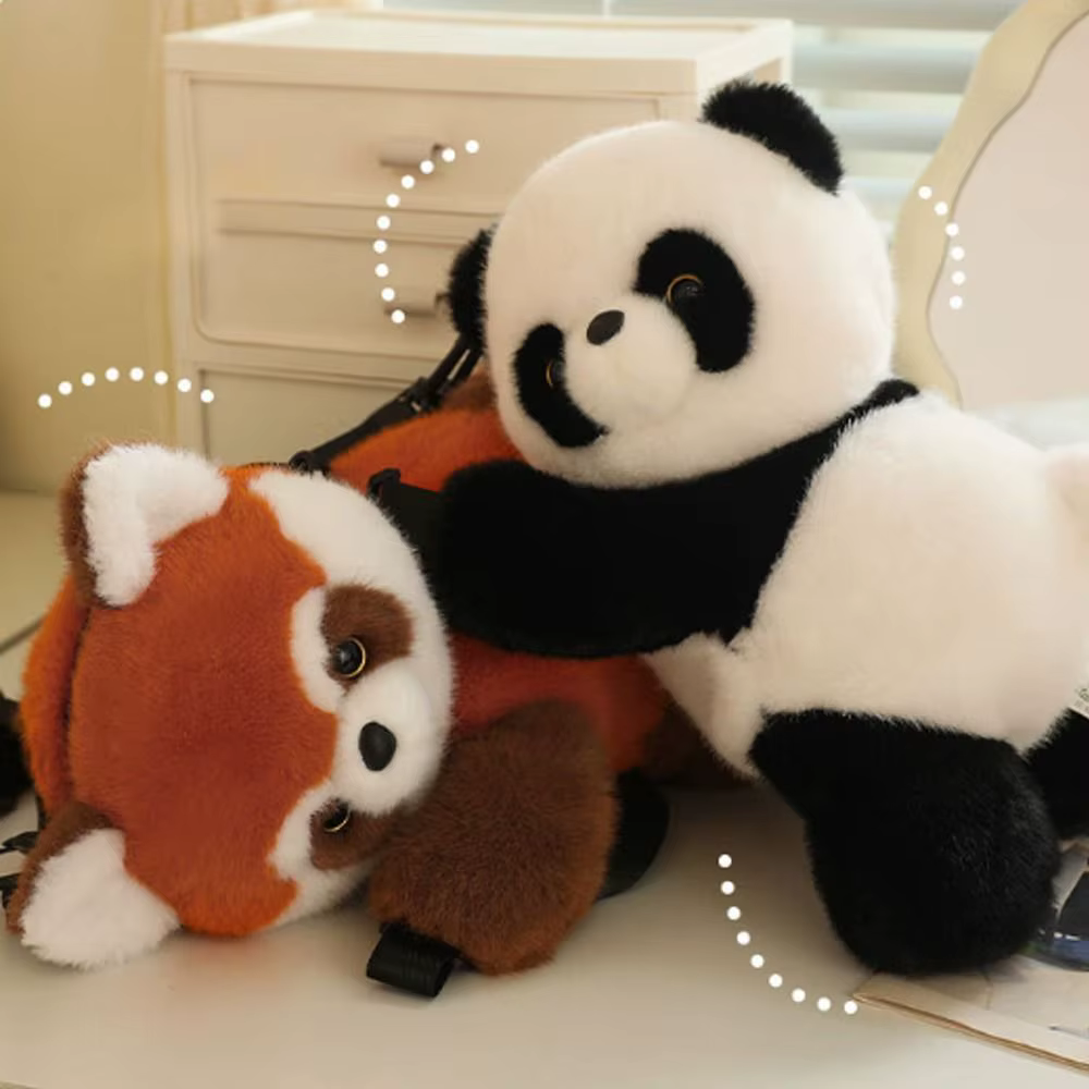 Bolso de Panda de Peluche para Niños - imagen 2