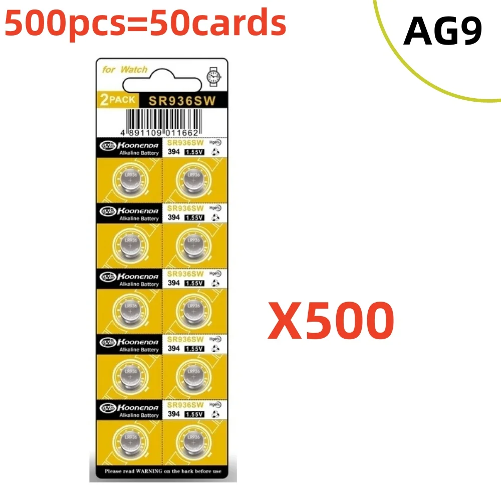 Variedad de baterías tipo botón compatibles