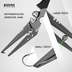 Booms Fishing F07 Alicates de Pesca Multifunción