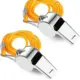 Silbato deportivo metal de acero inoxidable para árbitros y entreno - imagen 2