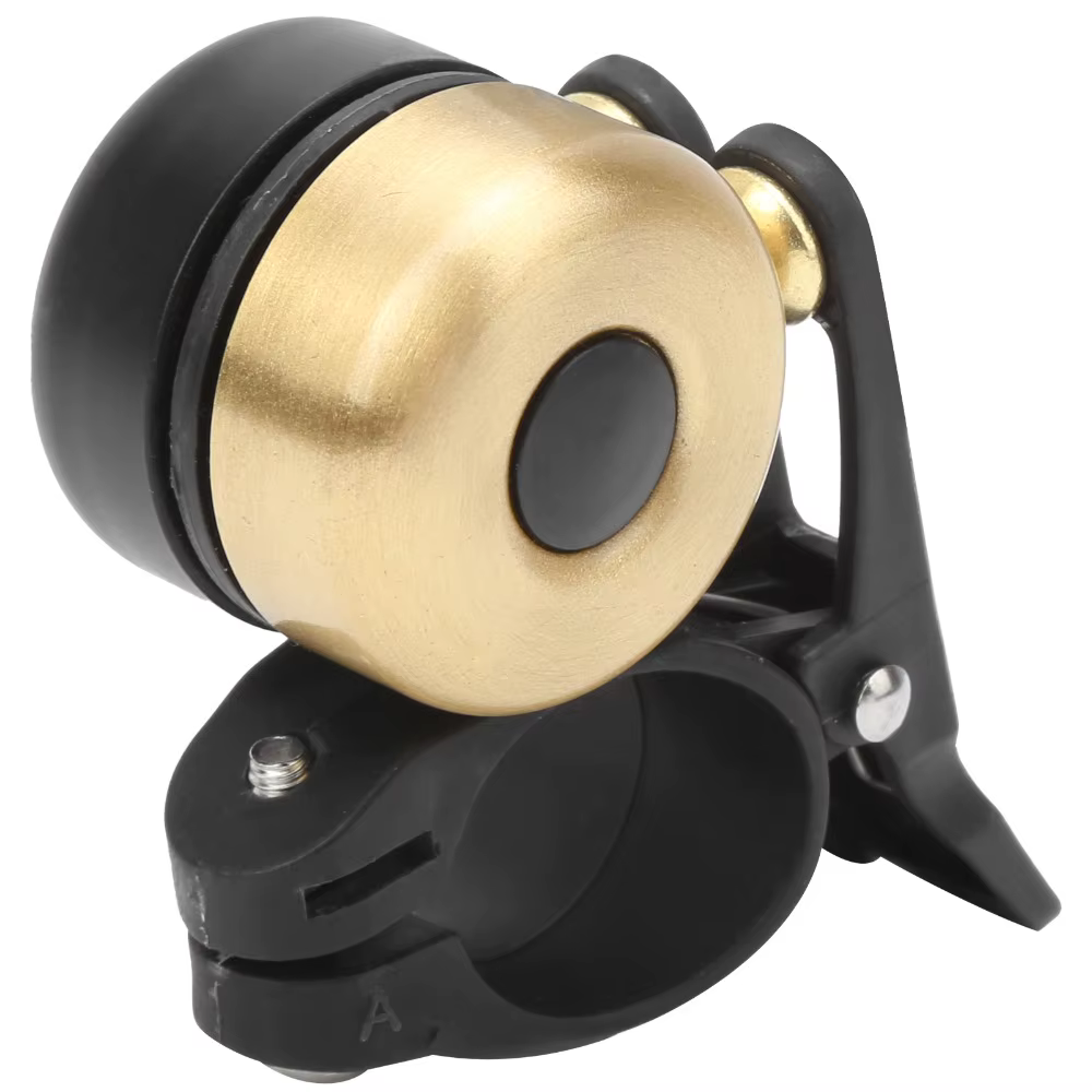 Campana Bicicleta Portátil Aleación Cobre Doble Sonido – Manillar 21-23mm - imagen 5