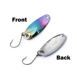 Mini Wobbler Spinnerbait – 5 colores pesca de depredadores