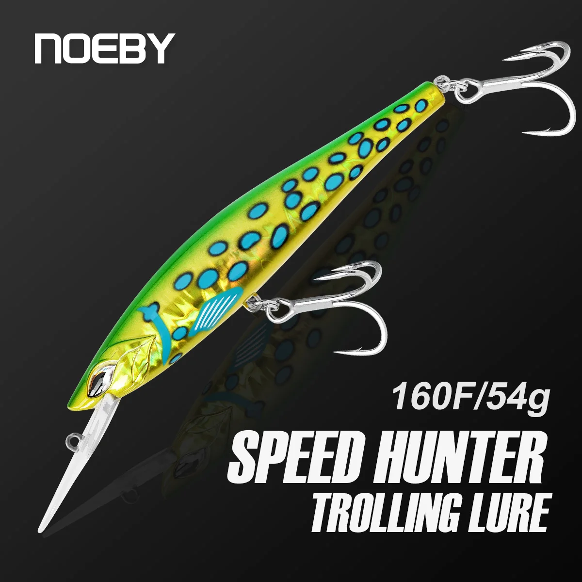 Señuelo Speed Hunter NOEBY 160mm para pesca de superficie y atún
