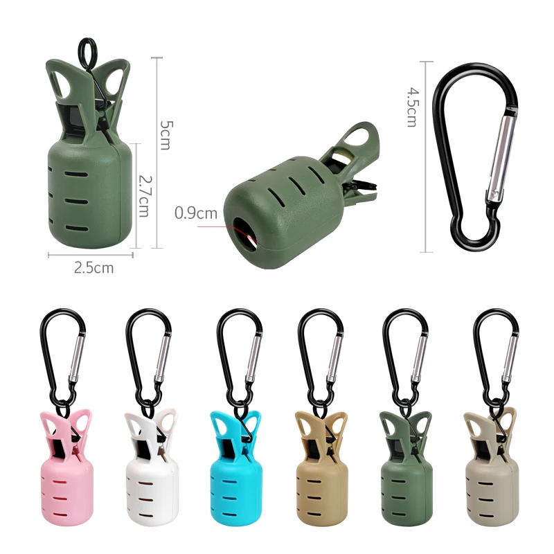 Webfoot Protector cubierta señuelo calamar con mosquetón - imagen 3