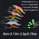 Señuelos jig de silicona luminosos con forma de camarón - imagen 5