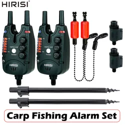 Alarmas para pesca de carpa Hirisi B150 con swingere y soportes