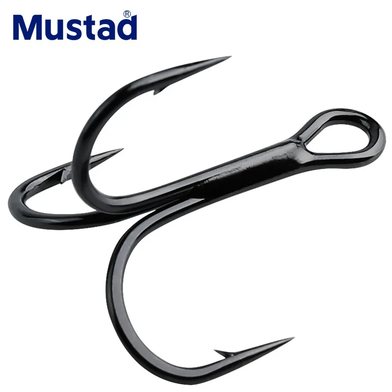 Mustad TR78NP-BN Anzuelos Triples – Ojo redondo extra fuerte - imagen 5