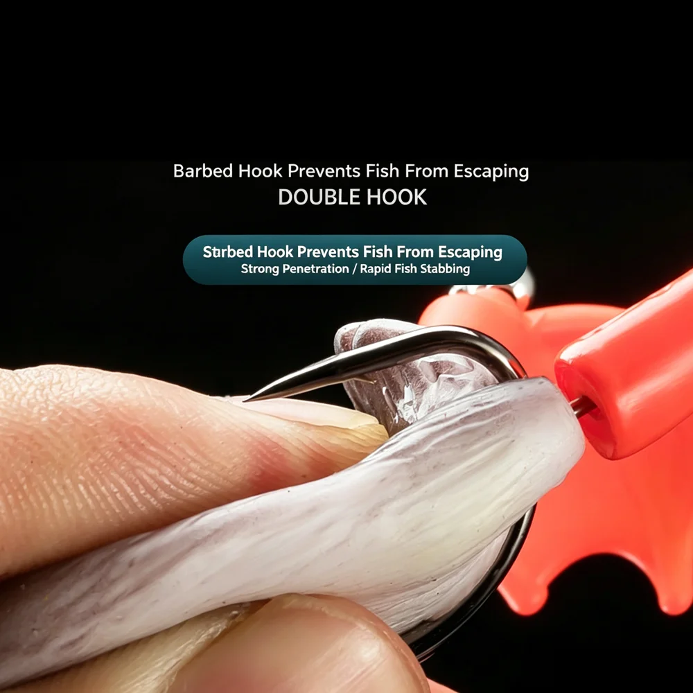 Señuelo rana 3D para lubina y lucio, cebo artificial ojos realistas - imagen 3