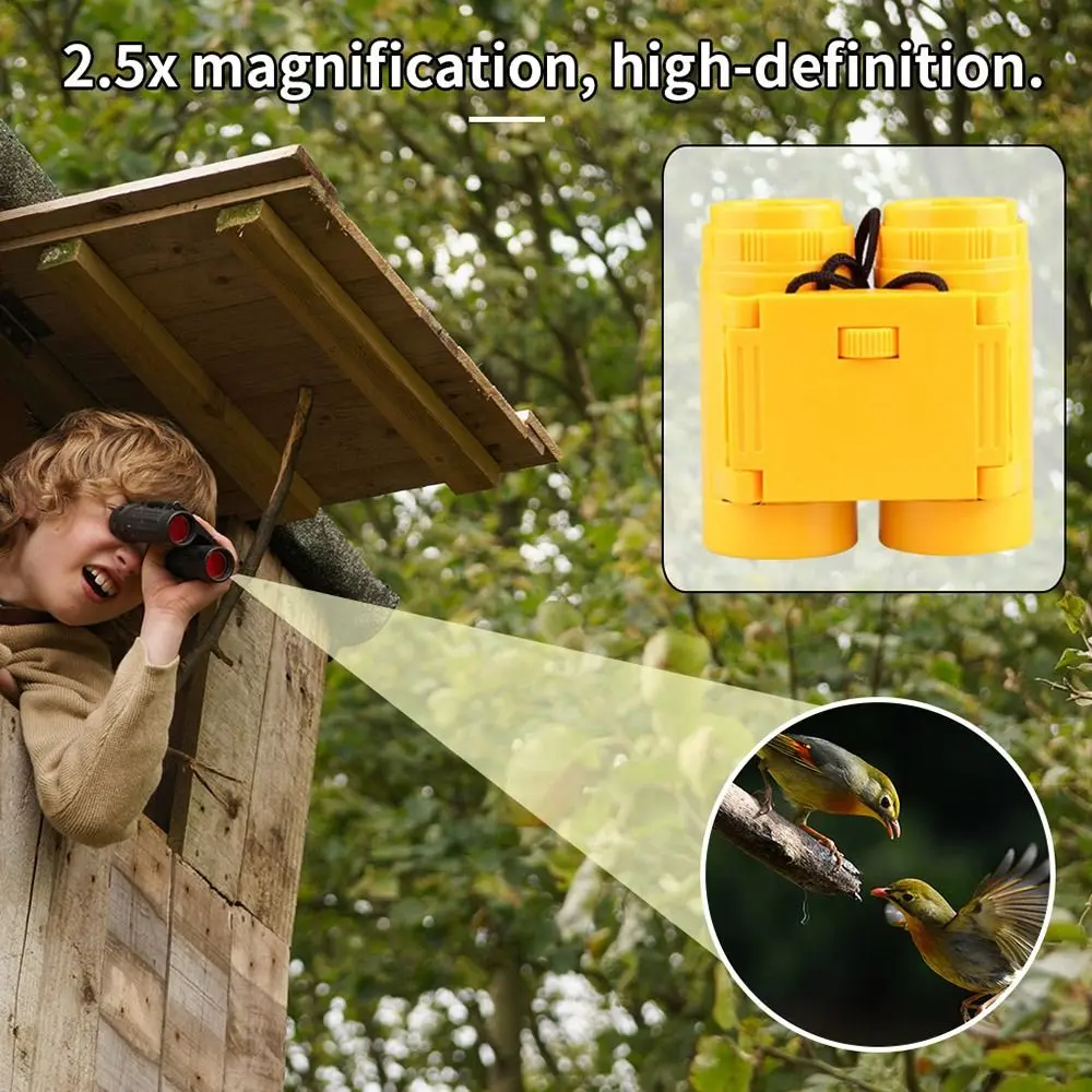 Binoculares compactos portátiles ligeros antideslizantes para aves - imagen 5