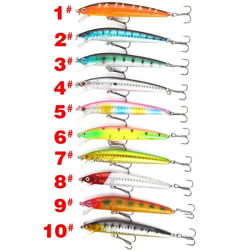 Swimbait Duro Flotante con Ojos 3D – Señuelo para Pesca de Lucio - imagen 2
