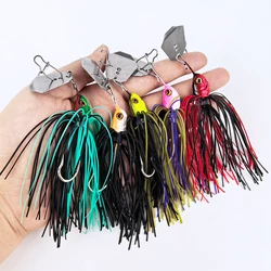 Bladed Jig Vibratorio Gratis Fisher 14.9g – con falda de silicona