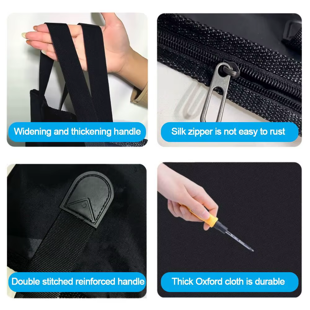 Bolsa impermeable de pesca de gran capacidad con tanque de agua plegable de acampada - imagen 3