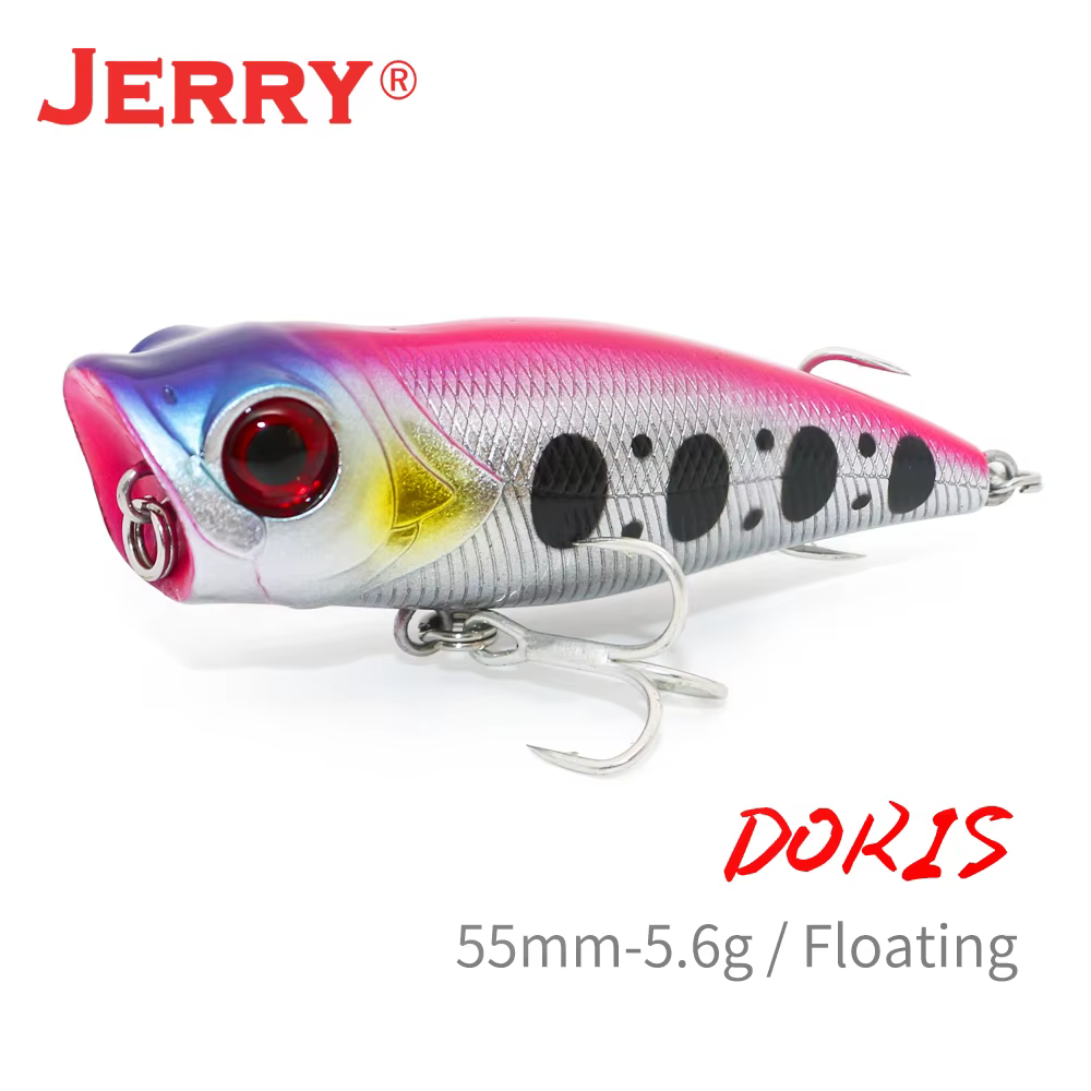 Jerry Doris Señuelo de Superficie para Lucio - Cebo Duro Flotante