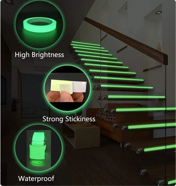 Cuentas luminosas y cinta fluorescente para rigs Texas y Drop Shot - imagen 4