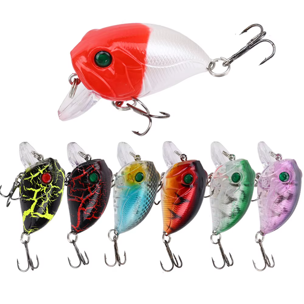 Señuelo Crankbait Topwater Mini 45mm para Perca