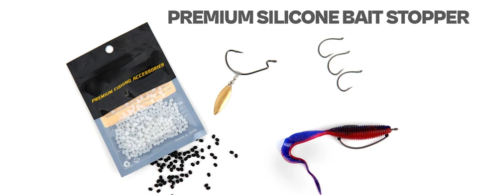 Tapones de cebo de silicona BAYMING