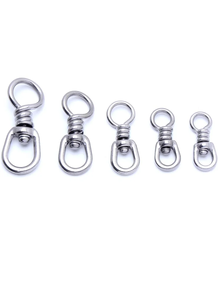 Anillos de conexión giratorios inox alta resistencia para pesca - imagen 4