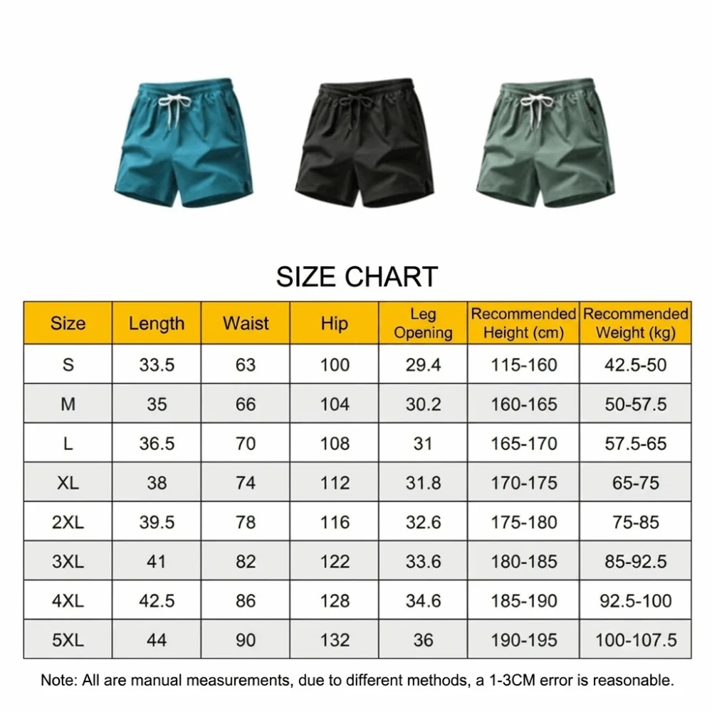 Pantalones cortos deportivos con diseño ligero y respirable