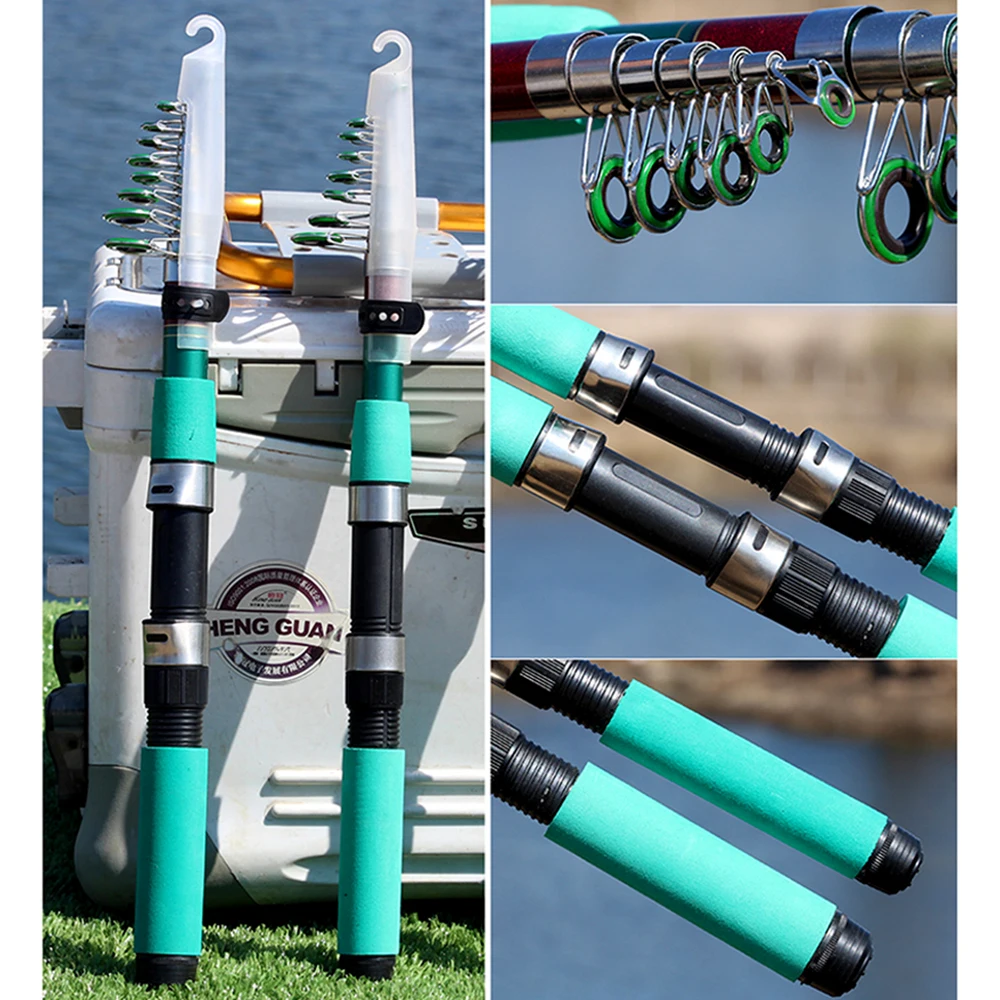 Caña Telescópica Spinning para Pesca de Mar – Mini Portátil - imagen 5