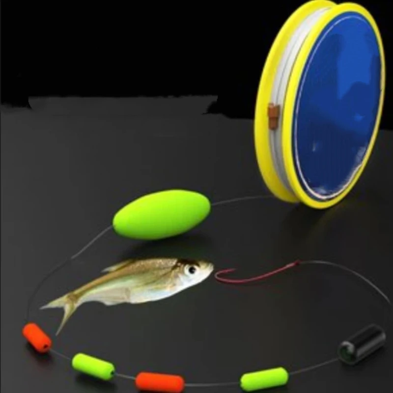 Juego de pesca ultra sensible con flotador y anzuelo para peces pequeños - imagen 2